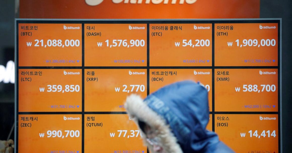 erreur de saisie Corée du Sud