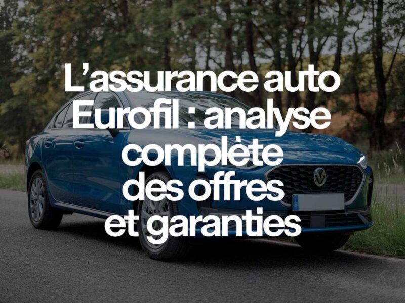 Eurofil assurance auto avis : plongez dans notre analyse complète pour comprendre les atouts et les inconvénients de cette assurance. Découvrez-en plus maintenant !