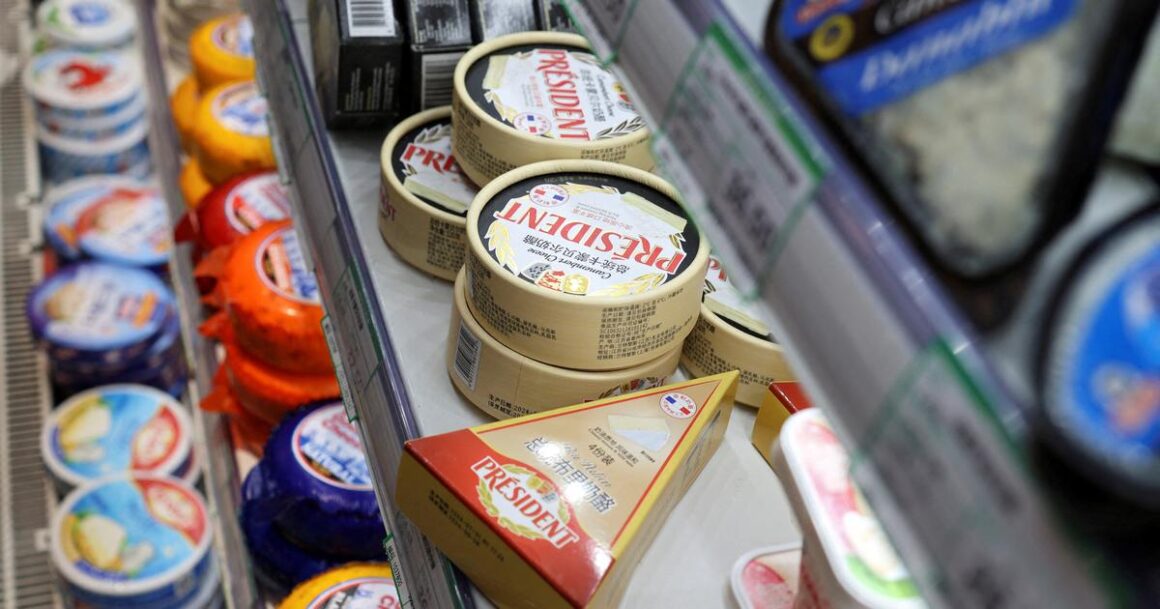 produits laitiers Chine