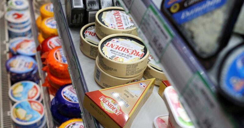 produits laitiers Chine