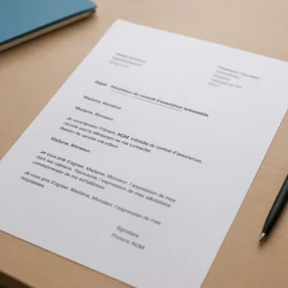 Modele lettre resiliation assurance auto facile à utiliser pour mettre fin à votre contrat. Suivez nos conseils pratiques et simplifiez vos démarches dès maintenant.