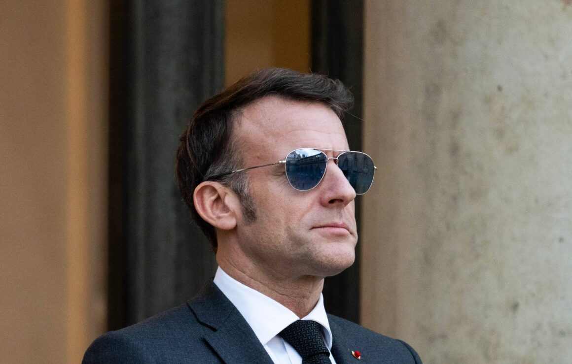 Emmanuel Macron Mumbai