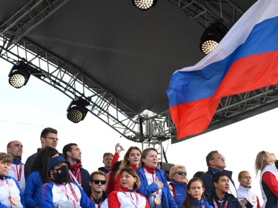 drapeau russe Jeux paralympiques