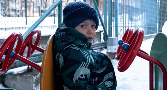 enfant en temps de guerre