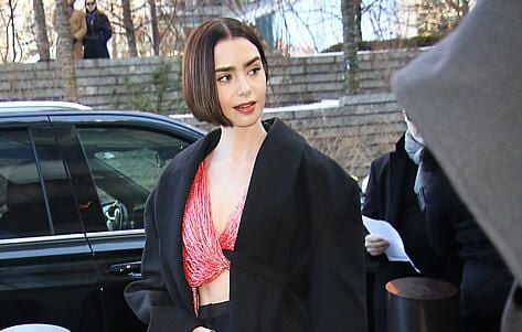 Lily Collins Audrey Hepburn