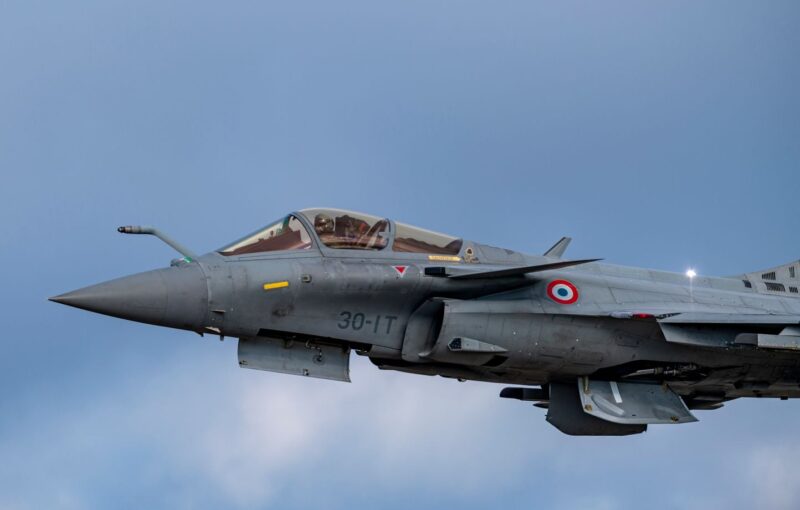 Rafale incident électrique