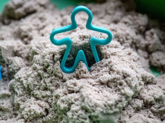 jouets à base de sable