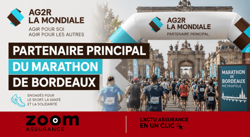 AG2R La Mondiale devient partenaire titre du Marathon de Bordeaux 2026, un événement labellisé FFA rassemblant 27 000 coureurs autour de trois formats accessibles.