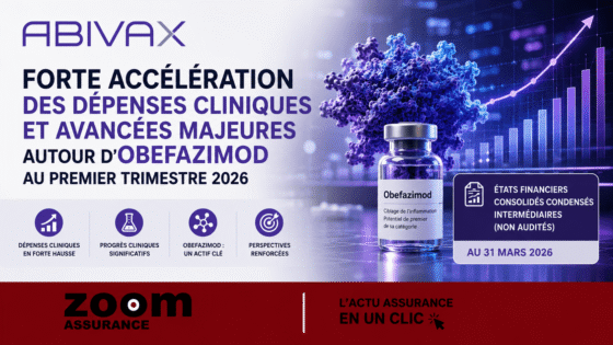 Abivax forte accélération des dépenses cliniques et avancées majeures autour d’obefazimod au premier trimestre 2026