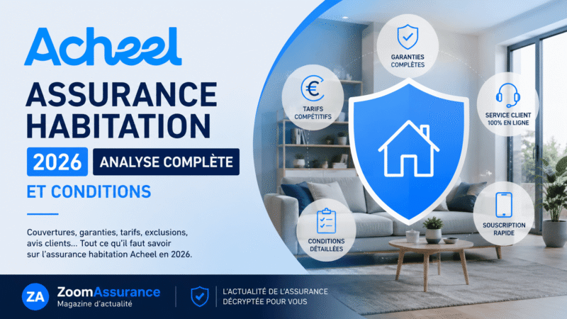 Acheel assurance habitation 2026 analyse complète et conditions
