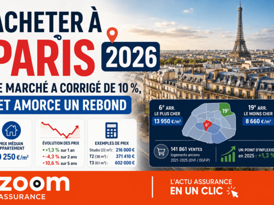Acheter à Paris en 2026 le marché a corrigé de 10 %, et amorce un rebond