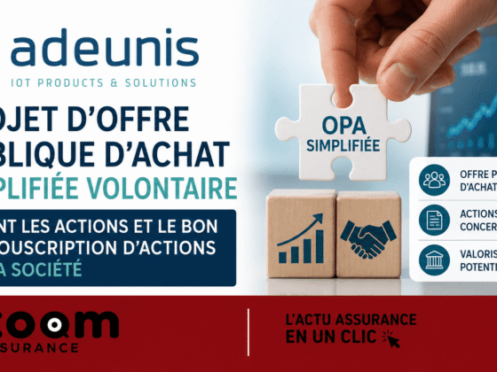 Adeunis lance en 2026 une offre publique à 0,84 €/action et restructure son capital pour consolider sa position dans l’IoT, impactant actionnaires et marchés.