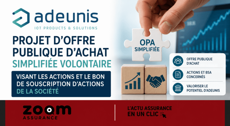 Adeunis lance en 2026 une offre publique à 0,84 €/action et restructure son capital pour consolider sa position dans l’IoT, impactant actionnaires et marchés.