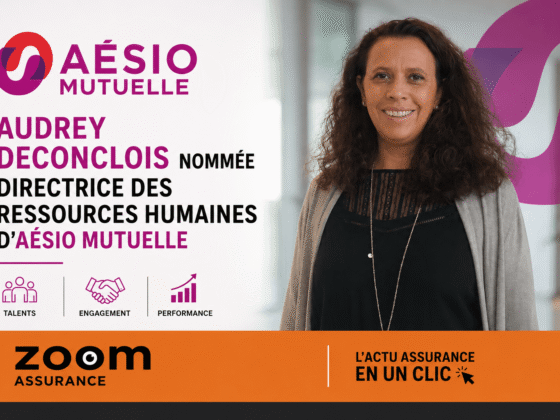 Nomination d’Audrey Deconclois, experte RH diplômée 2001, au poste stratégique chez Aesio Mutuelle en 2026, renforçant la gestion des ressources humaines.