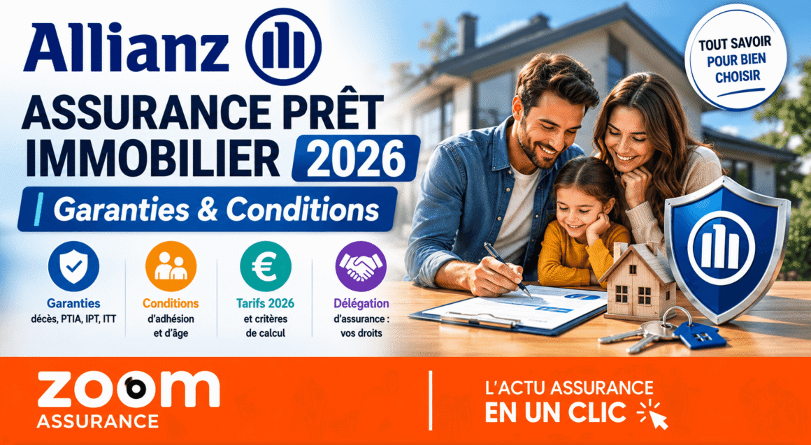Allianz assurance prêt immobilier 2026 garanties et conditions