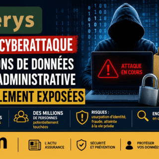 Almerys, ciblé par une cyberattaque en 2026, impacte le tiers payant santé avec plus de 15 millions de données sociales potentiellement compromises.