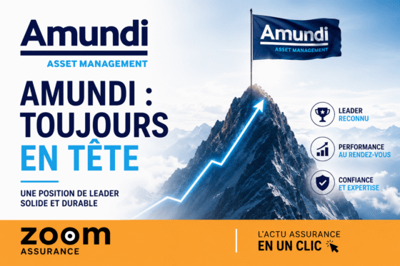 Amundi affiche une collecte record de +32 Mds€ au T1 2026, avec un encours en hausse de 7% et un bénéfice net en croissance de 15%.