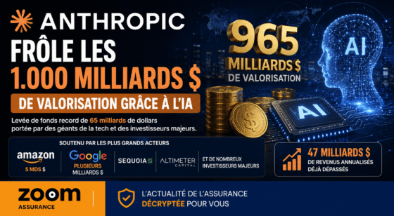 Anthropic lève 65 Mds$ et atteint 47 Mds$ de revenus, renforçant l’IA : impact direct sur l’innovation et les opportunités d’investissement des épargnants.