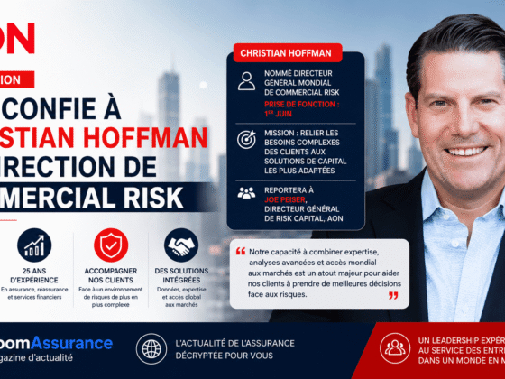 Aon confie à Christian Hoffman la direction mondiale de Commercial Risk pour piloter des solutions adaptées aux risques complexes dans un contexte volatil.