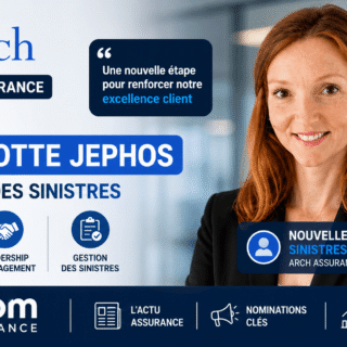 Arch Assurance France nomme Charlotte Jephos, experte en sinistres cyber et financiers, pour renforcer la gestion locale dès 2024 sur le marché français.