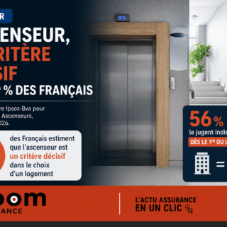39 % des Français jugent l’ascenseur décisif en immobilier. 91 % réclament la rénovation des plus de 40 ans pour 2026 en copropriété.