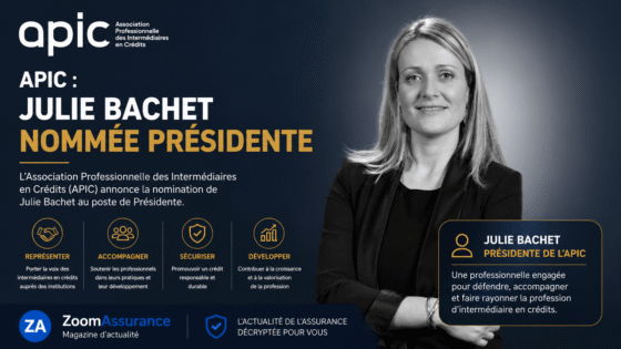 Julie Bachet devient présidente de l’Association Professionnelle des Intermédiaires en Crédits en 2026, pilotant un réseau de 130 agences.
