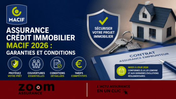 Assurance crédit immobilier MACIF 2026 garanties et conditions