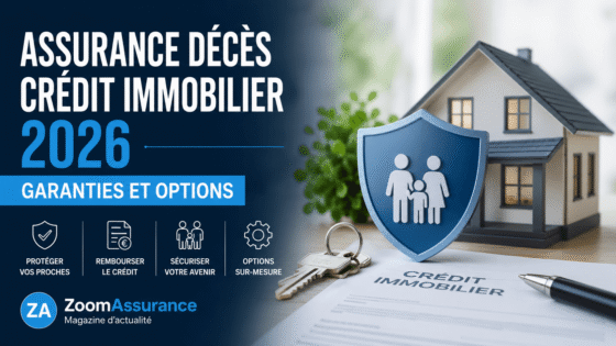 Assurance décès crédit immobilier 2026 garanties et options