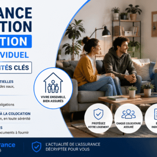 Assurance habitation colocation bail individuel 2026 modalités clés