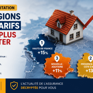 Assurance habitation 2026 : hausse moyenne de 9% liée aux sinistres climatiques et disparités régionales. Analyse des facteurs et conseils pour comparer.