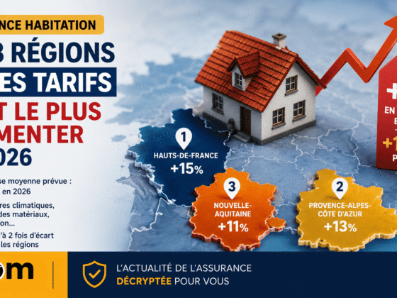 Assurance habitation 2026 : hausse moyenne de 9% liée aux sinistres climatiques et disparités régionales. Analyse des facteurs et conseils pour comparer.