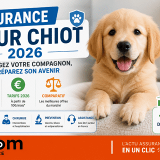 Assurance pour chiot 2026 tarifs garanties et comparatif complet
