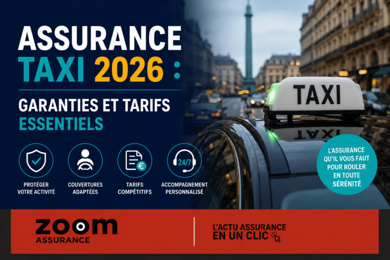 Assurance pour les taxis 2026 garanties et tarifs essentiels