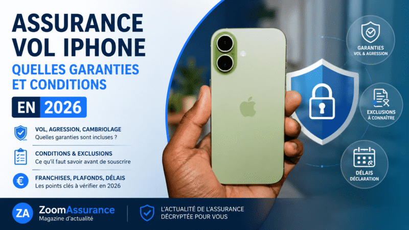 Assurance vol iphone quels sont les garanties et conditions en 2026