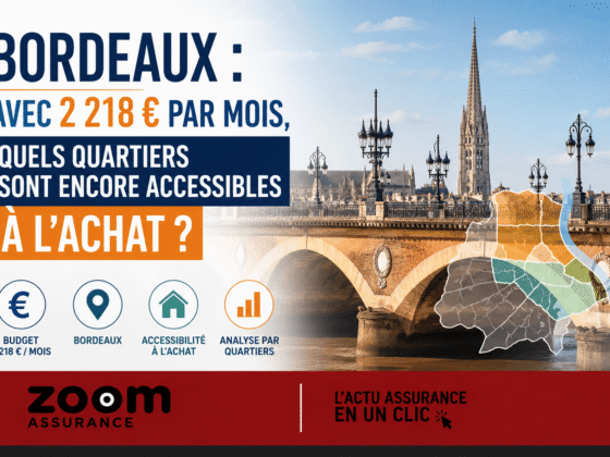 À Bordeaux, un salaire moyen de 2 218 € permet d’emprunter 130 000 € sur 20 ans, achetant un studio de 26 à 33 m² selon le quartier.