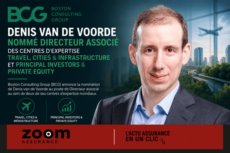 Denis van de Voorde devient associé chez Boston Consulting Group en 2026, renforçant l'expertise transport et IA pour optimiser stratégies d’investissement et mobilité.