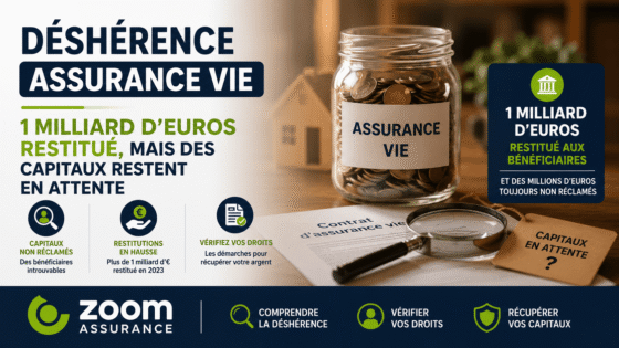 La déshérence assurance vie recule en 2025 avec plus d’un milliard d’euros restitués aux bénéficiaires. Ce qu’il faut savoir.
