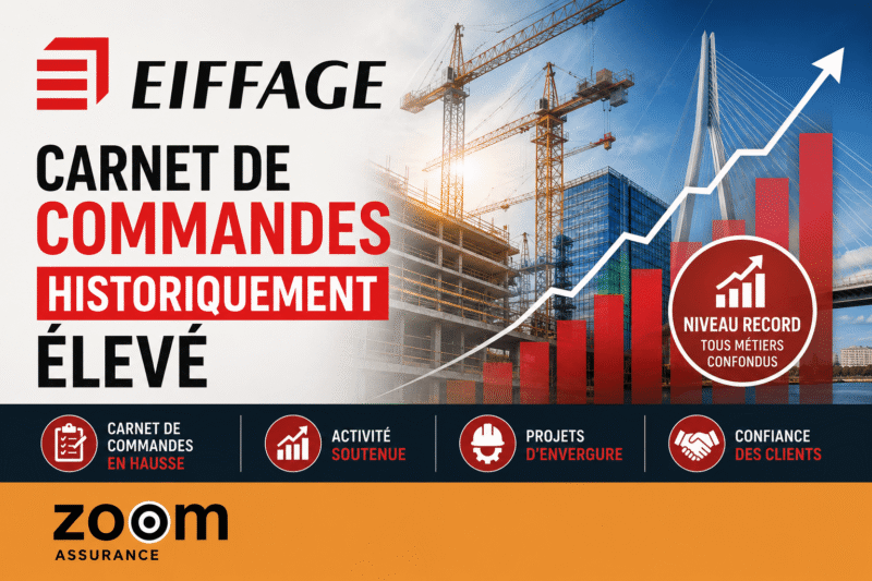 Eiffage enregistre une croissance de 6 % en 2023. Impact sur les investissements et les assurances des épargnants français décrypté dans ce contexte économique.