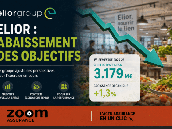 Elior revoit ses prévisions 2026 : croissance organique à 1-2% et marge d’EBITA à 3%, impactant rentabilité et stabilité financière des investisseurs.