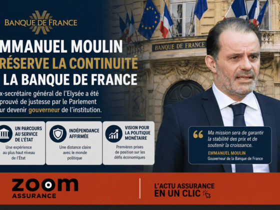 Emmanuel Moulin devient gouverneur de la Banque de France en 2026, promettant indépendance et gestion rigoureuse face aux défis monétaires et climatiques.