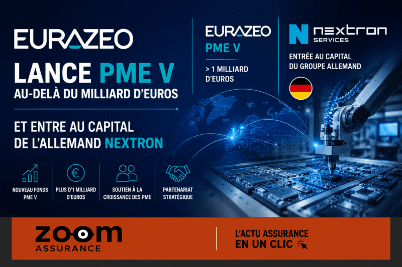 Eurazeo PME V atteint 1 milliard € au premier closing et investit en cybersécurité avec l'acquisition majoritaire de Nextron Systems en Allemagne.