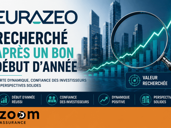 Eurazeo affiche une croissance de 12 % en 2023, impactant la valorisation des actifs et les rendements des contrats d’assurance vie des épargnants français.