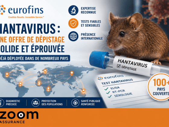 Eurofins propose des tests fiables et couverts à l'international pour dépister l'hantavirus, assurant un suivi adapté et sécurisé des assurés.