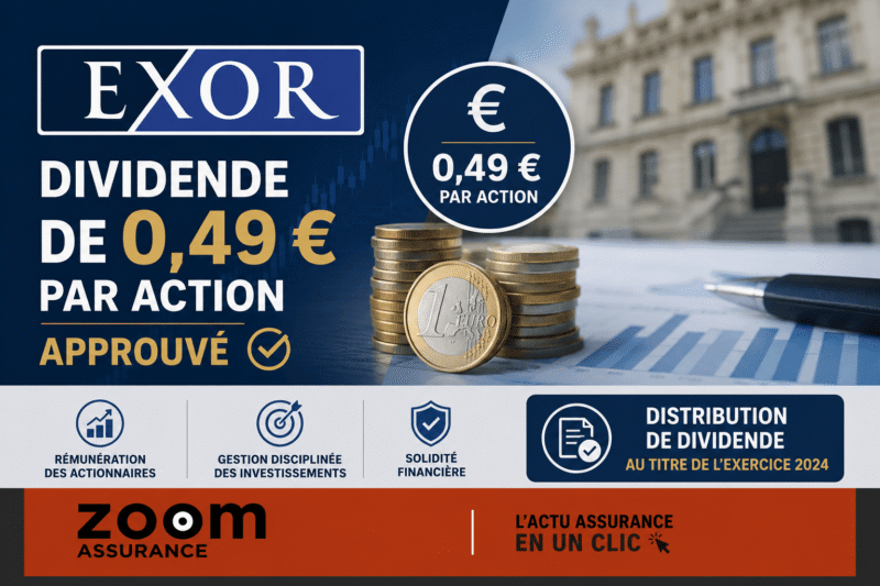 Exor 2026 : approbation du dividende de 0,49 € par action, renouvellement des mandats et autorisation de rachat jusqu’à 10 % des actions.