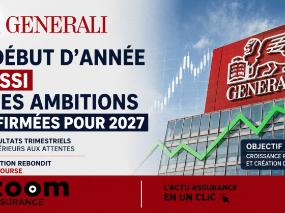 Generali affiche un profit opérationnel en hausse de 8,1% au T1 2026 et confirme des objectifs 2027 ambitieux malgré un léger repli du ratio de solvabilité.