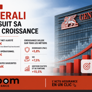 Generali affiche un résultat net ajusté de 1,3 Md€ au T1 2026, avec une progression notable en vie et gestion d’actifs, confirmant sa solidité financière.