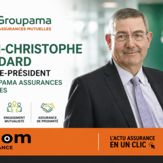 Jean-Christophe Mandard, vice-président élu en 2026, pilote Groupama Assurances Mutuelles avec un engagement mutualiste depuis 1998 et une expertise régionale.