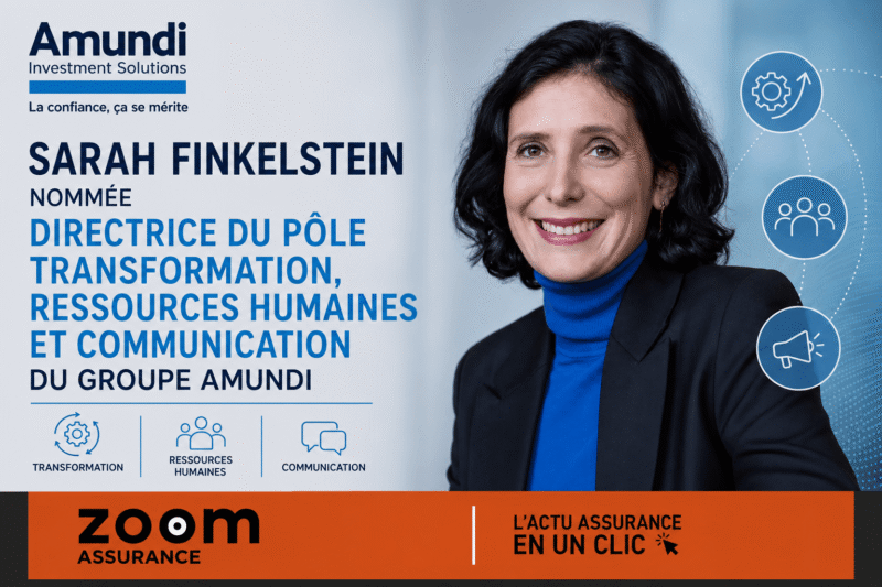 Groupe Amundi nomme Sarah Finkelstein en 2026, stratégie clé pour optimiser RH et communication, impact direct sur la gestion des fonds des épargnants.