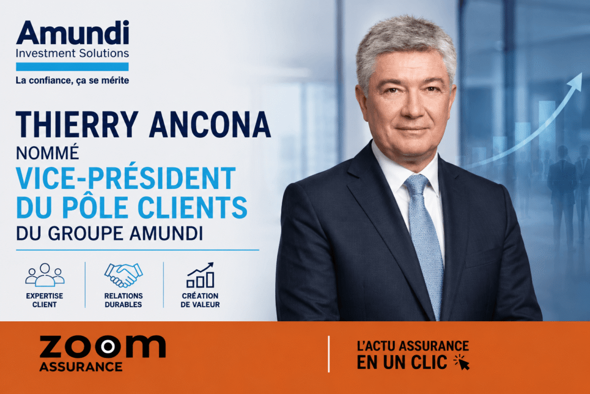 Groupe Amundi Thierry Ancona nommé Vice-président du pôle clients