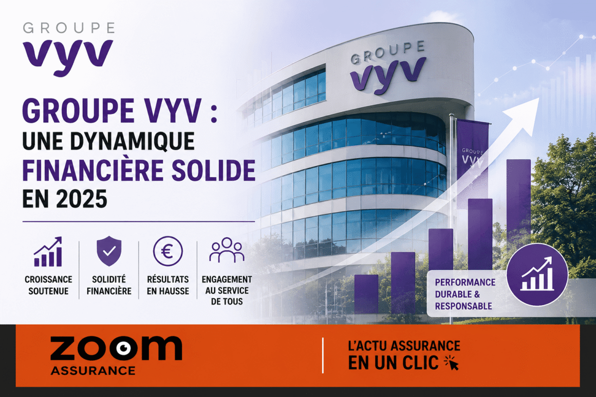 Bilan 2025 du Groupe Vyv : croissance du CA à 11,6 Md€, maîtrise des risques et réinvestissements sociaux renforçant son modèle mutualiste.